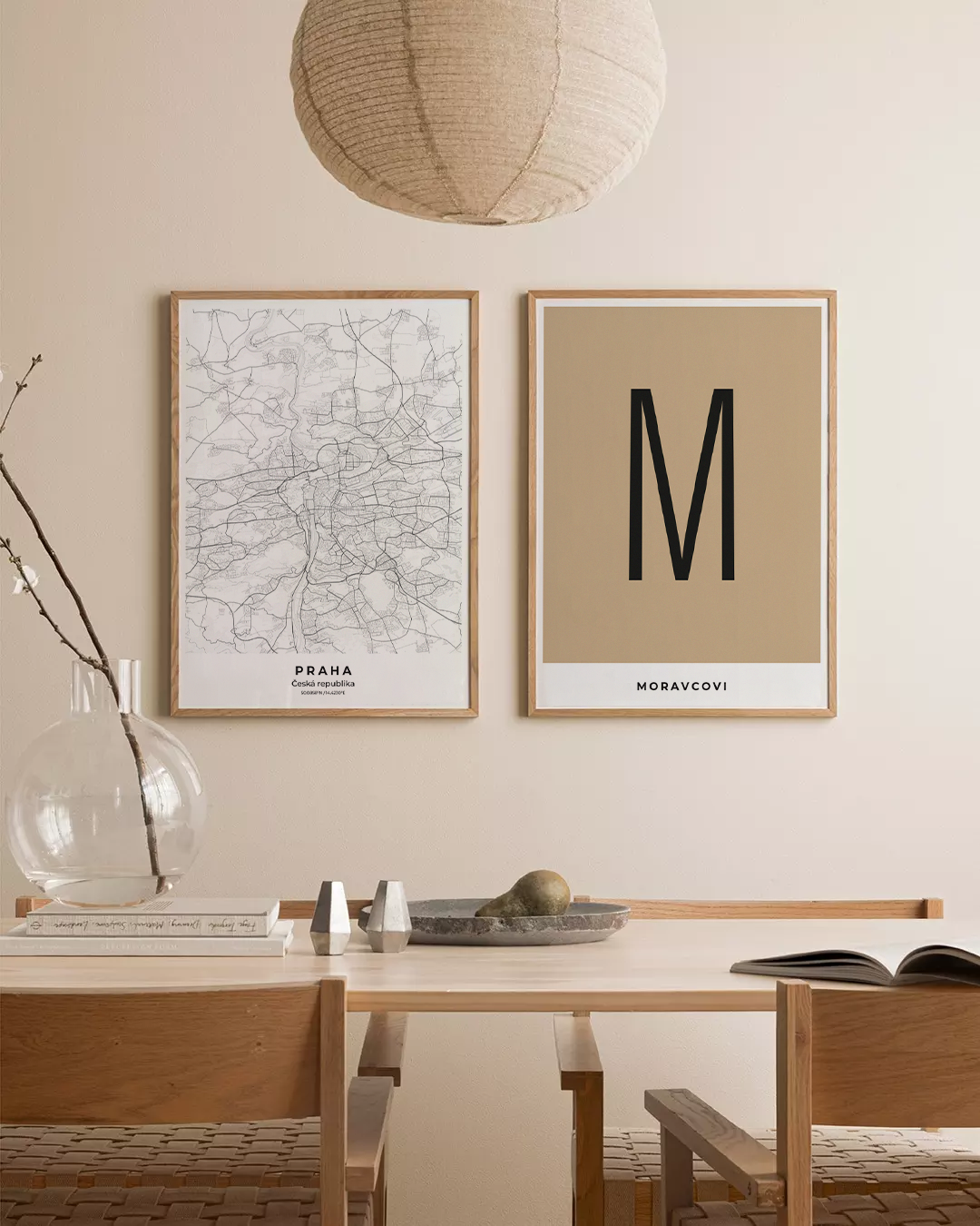 Mapa města jako dárek: osobní vzpomínka na místo, které má význam