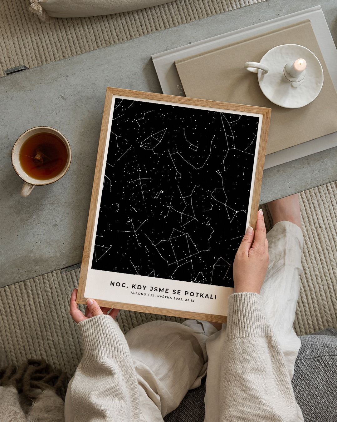 Hvězdná mapa dárek